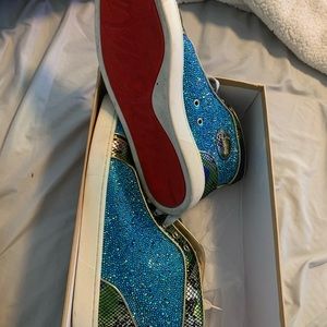 Men’s Christian Louboutin sneaker, size 11